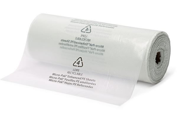 Micro-Pak® Anti-Microbial PE Packaging Sheets, 16 3/4-in x 11 3/4-in 